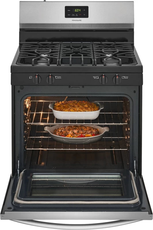 Frigidaire 30" Gas Range - (FCRG3051AS) - FRIGIDAIRE