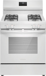Frigidaire 30" Gas Range - (FCRG3051BW) - FRIGIDAIRE