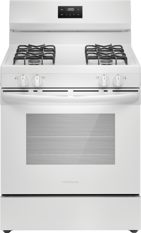 Frigidaire 30" Gas Range - (FCRG3051BW) - FRIGIDAIRE