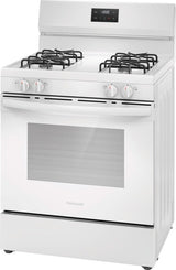 Frigidaire 30" Gas Range - (FCRG3051BW) - FRIGIDAIRE