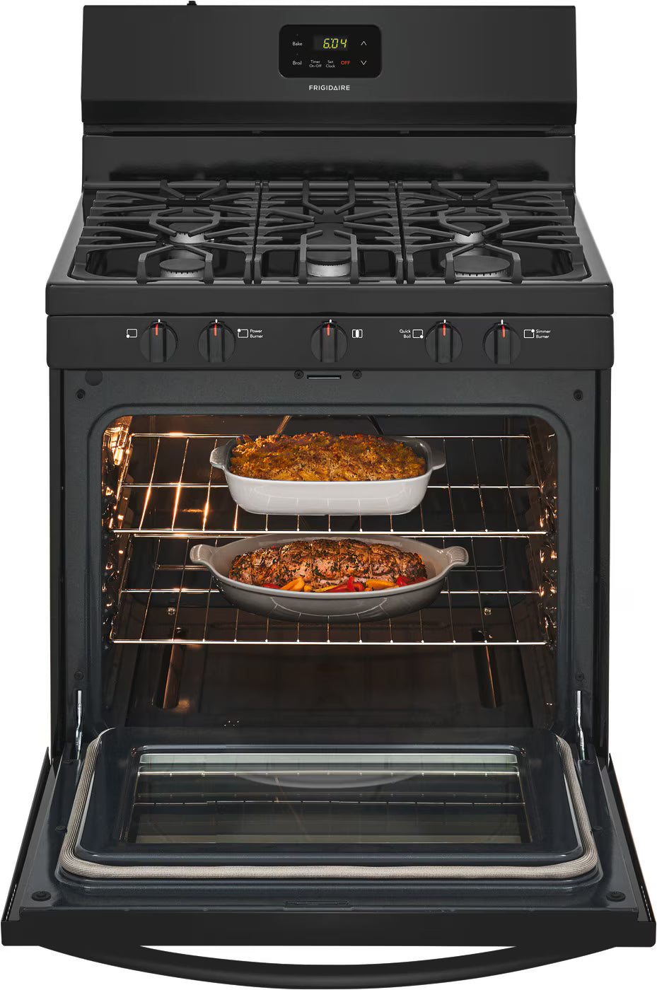 Frigidaire 30" Gas Range - (FCRG3052AB) - FRIGIDAIRE