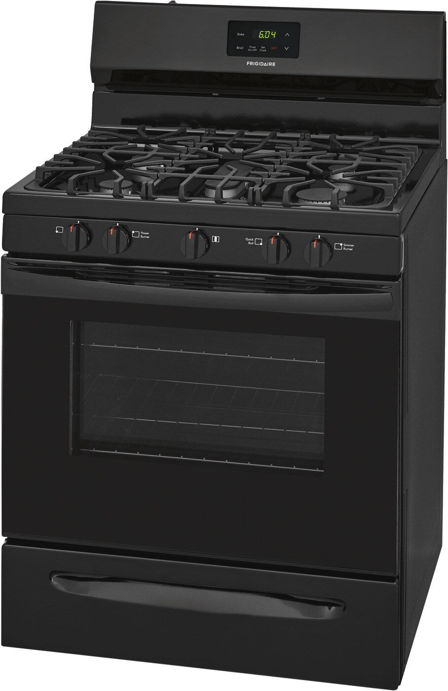 Frigidaire 30" Gas Range - (FCRG3052AB) - FRIGIDAIRE
