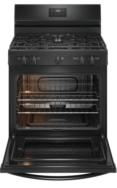FCRG3052BS- Frigidaire 30" Gas Range With 5 Sealed Burners 5.1 cu. ft. Oven Capacity Stainless Steel - (FCRG3052BS) - FRIGIDAIRE