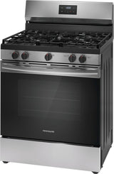 FCRG3052BS- Frigidaire 30" Gas Range With 5 Sealed Burners 5.1 cu. ft. Oven Capacity Stainless Steel - (FCRG3052BS) - FRIGIDAIRE