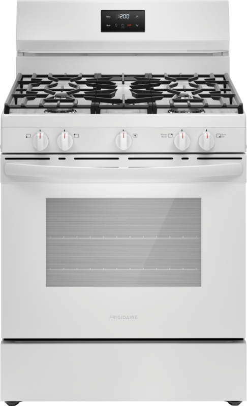 Frigidaire 30" Gas Range - (FCRG3052BW)