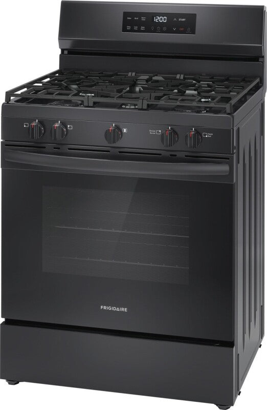 Frigidaire 30" Gas Range with Quick Boil - (FCRG3062AB) - FRIGIDAIRE
