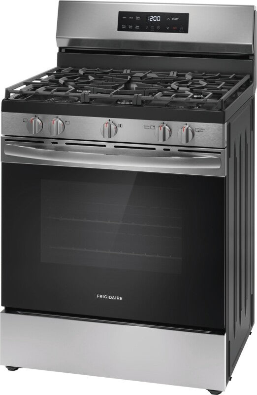 Frigidaire 30" Gas Range with Quick Boil - (FCRG3062AS) - FRIGIDAIRE