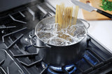 Frigidaire 30" Freestanding Gas Range with Quick Boil &amp; Steam Clean, 5.1 Cu. Ft., Stainless Steel - FCRG306LAF