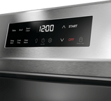 Frigidaire 30" Freestanding Gas Range with Quick Boil &amp; Steam Clean, 5.1 Cu. Ft., Stainless Steel - FCRG306LAF