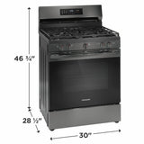 Frigidaire 30" Gas Range with Air Fry - (FCRG3083AS) - FRIGIDAIRE
