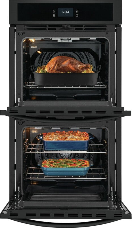 Frigidaire 27" Double Electric Wall Oven with Fan Convection - (FCWD2727AB) - FRIGIDAIRE
