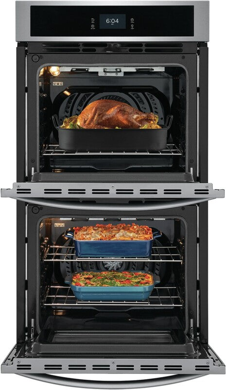 Frigidaire 27" Double Electric Wall Oven with Fan Convection - (FCWD2727AS) - FRIGIDAIRE