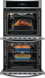 Frigidaire 27" Double Electric Wall Oven with Fan Convection - (FCWD2727AS) - FRIGIDAIRE