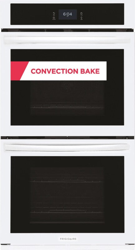 Frigidaire 27" Double Electric Wall Oven with Fan Convection - (FCWD2727AW) - FRIGIDAIRE