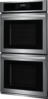 Frigidaire 27" Double Electric Wall Oven with Convection, Stainless Steel - FCWD2730AS