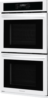 Frigidaire 27" Double Electric Wall Oven with Convection, White - FCWD2730AW