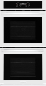 Frigidaire 27" Double Electric Wall Oven with Convection, White - FCWD2730AW