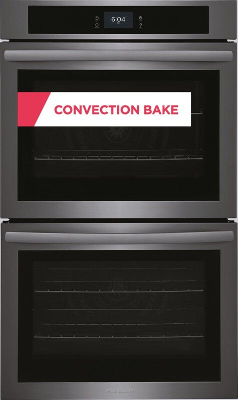 Frigidaire 30" Double Electric Wall Oven with Fan Convection - (FCWD3027AD) - FRIGIDAIRE