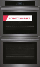 Frigidaire 30" Double Electric Wall Oven with Fan Convection - (FCWD3027AD) - FRIGIDAIRE