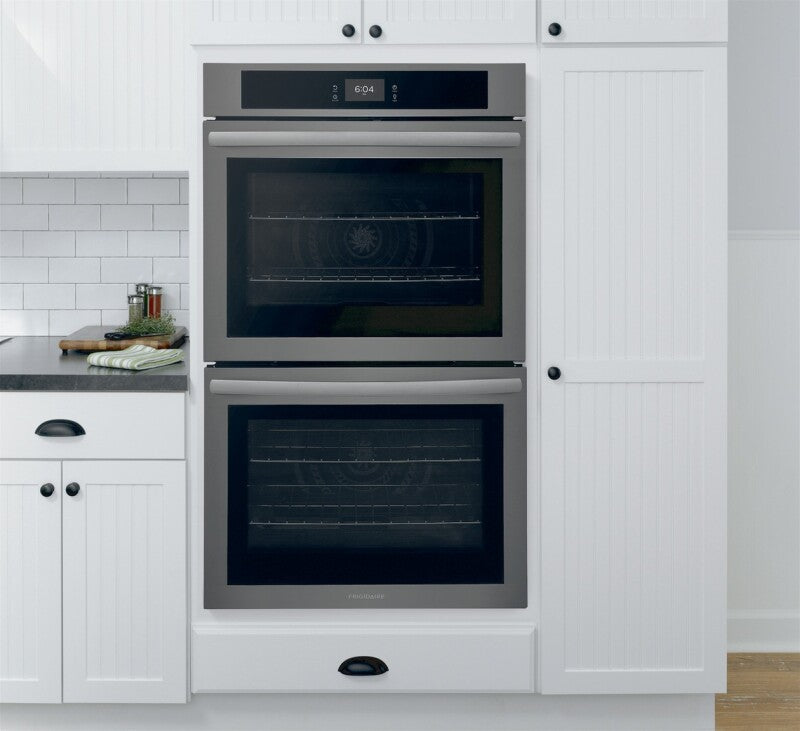 Frigidaire 30" Double Electric Wall Oven with Fan Convection - (FCWD3027AD) - FRIGIDAIRE