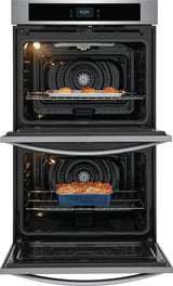 Frigidaire 30" Double Electric Wall Oven with Fan Convection - (FCWD3027AS) - FRIGIDAIRE