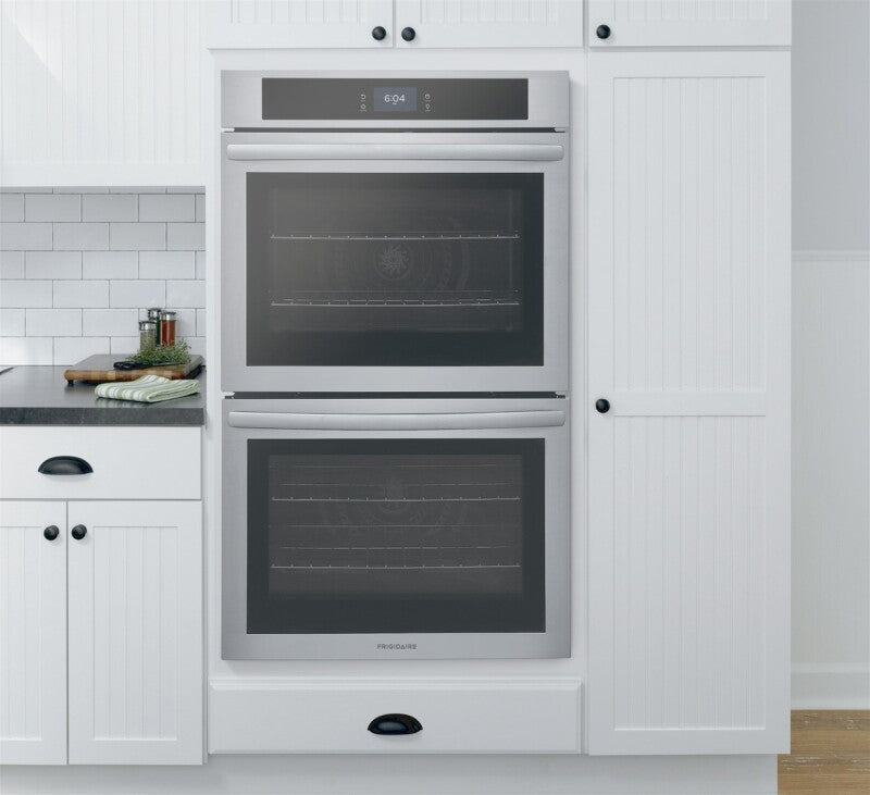 Frigidaire 30" Double Electric Wall Oven with Fan Convection - (FCWD3027AS) - FRIGIDAIRE