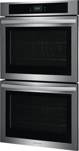 Frigidaire 30" Double Electric Wall Oven with Fan Convection - (FCWD3027AS) - FRIGIDAIRE