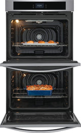 Frigidaire 30" Double Electric Wall Oven with Fan Convection - (FCWD3027AW) - FRIGIDAIRE