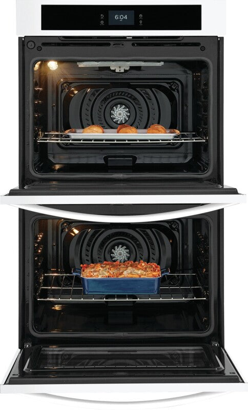 Frigidaire 30" Double Electric Wall Oven with Fan Convection - (FCWD3027AW) - FRIGIDAIRE