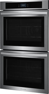 Frigidaire 30" Double Electric Wall Oven with Convection, 10.6 Cu. Ft., Stainless Steel - FCWD302LAF