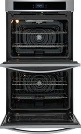 Frigidaire 30" Double Electric Wall Oven with Convection, 10.6 Cu. Ft., Stainless Steel - FCWD302LAF