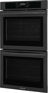 Frigidaire 30" Double Electric Wall Oven with Air Fry &amp; Convection, 10.6 Cu. Ft., Black - FCWD3030AB