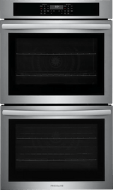 Frigidaire 30" Double Electric Wall Oven with Air Fry &amp; Convection, 10.6 Cu. Ft., Stainless Steel - FCWD3030AS