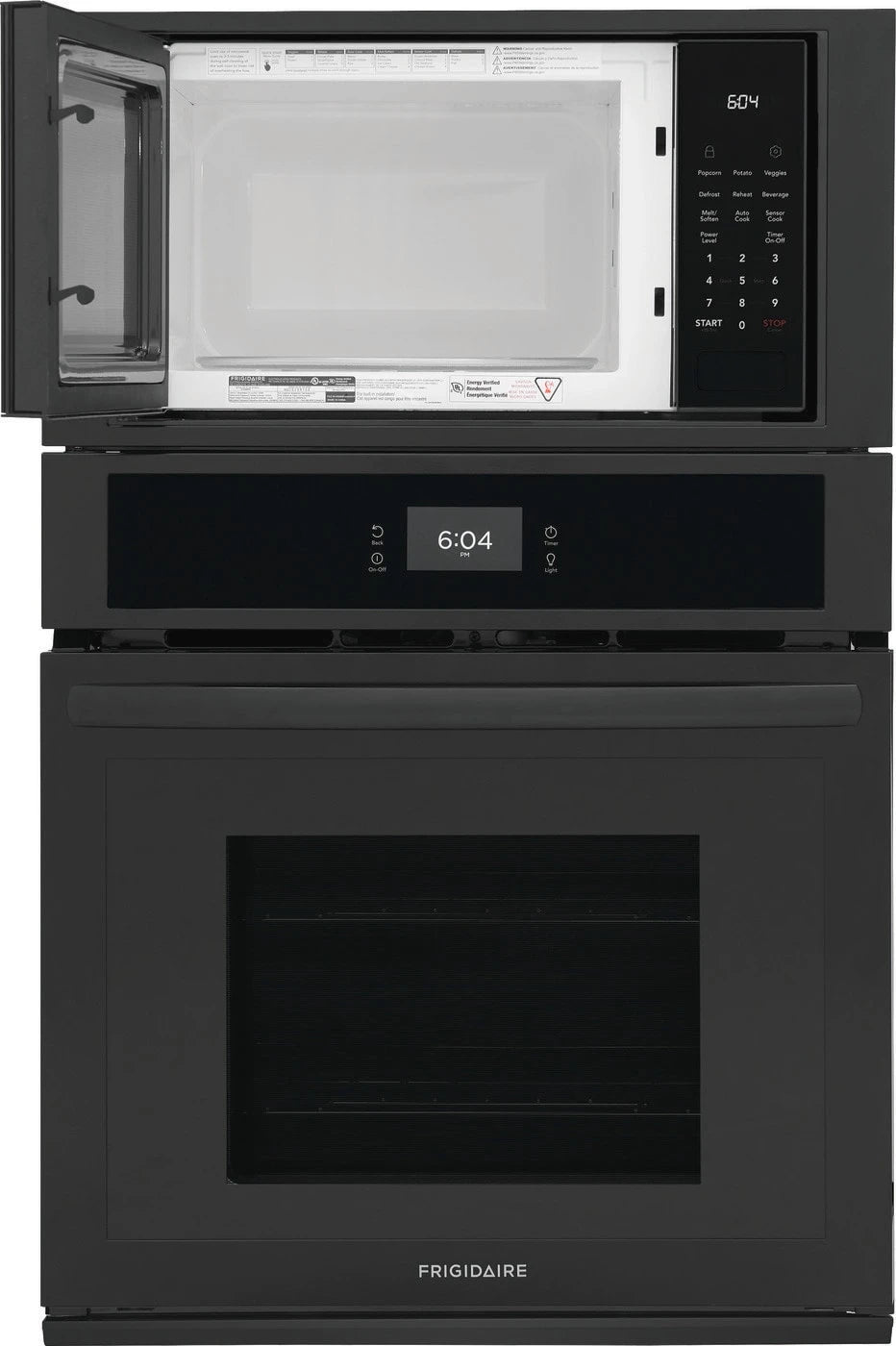 Frigidaire 27" Electric Wall Oven and Microwave Combination - (FCWM2727AB) - FRIGIDAIRE