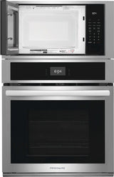 Frigidaire 27" Electric Wall Oven and Microwave Combination - (FCWM2727AS) - FRIGIDAIRE