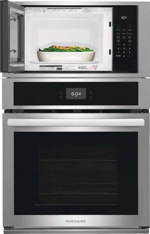 Frigidaire 27" Electric Wall Oven and Microwave Combination - (FCWM2727AS) - FRIGIDAIRE