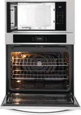 Frigidaire 30" Electric Wall Oven and Microwave Combination - (FCWM3027AD) - FRIGIDAIRE