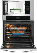 Frigidaire 30" Electric Wall Oven and Microwave Combination - (FCWM3027AS) - FRIGIDAIRE