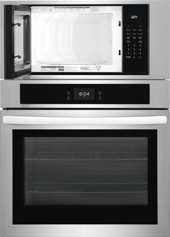 Frigidaire 30" Electric Wall Oven and Microwave Combination - (FCWM3027AS) - FRIGIDAIRE