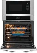 Frigidaire 30" Electric Wall Oven and Microwave Combination - (FCWM3027AS) - FRIGIDAIRE