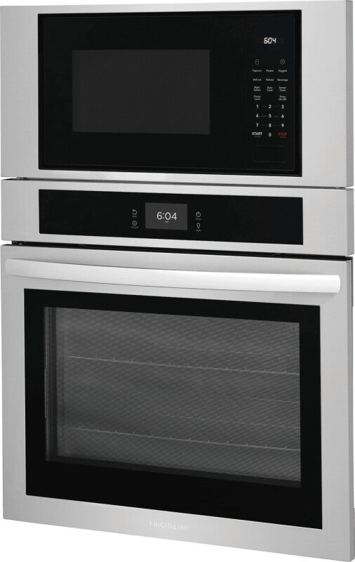 Frigidaire 30" Electric Wall Oven and Microwave Combination - (FCWM3027AS) - FRIGIDAIRE