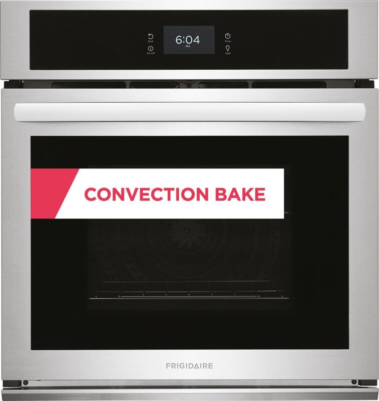 Frigidaire 27" Single Electric Wall Oven with Fan Convection - (FCWS2727AS) - FRIGIDAIRE