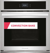 Frigidaire 27" Single Electric Wall Oven with Fan Convection - (FCWS2727AS) - FRIGIDAIRE