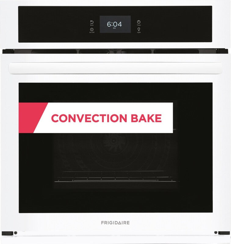 Frigidaire 27" Single Electric Wall Oven with Fan Convection - (FCWS2727AW) - FRIGIDAIRE
