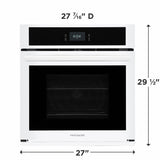 Frigidaire 27" Single Electric Wall Oven with Fan Convection - (FCWS2727AW) - FRIGIDAIRE