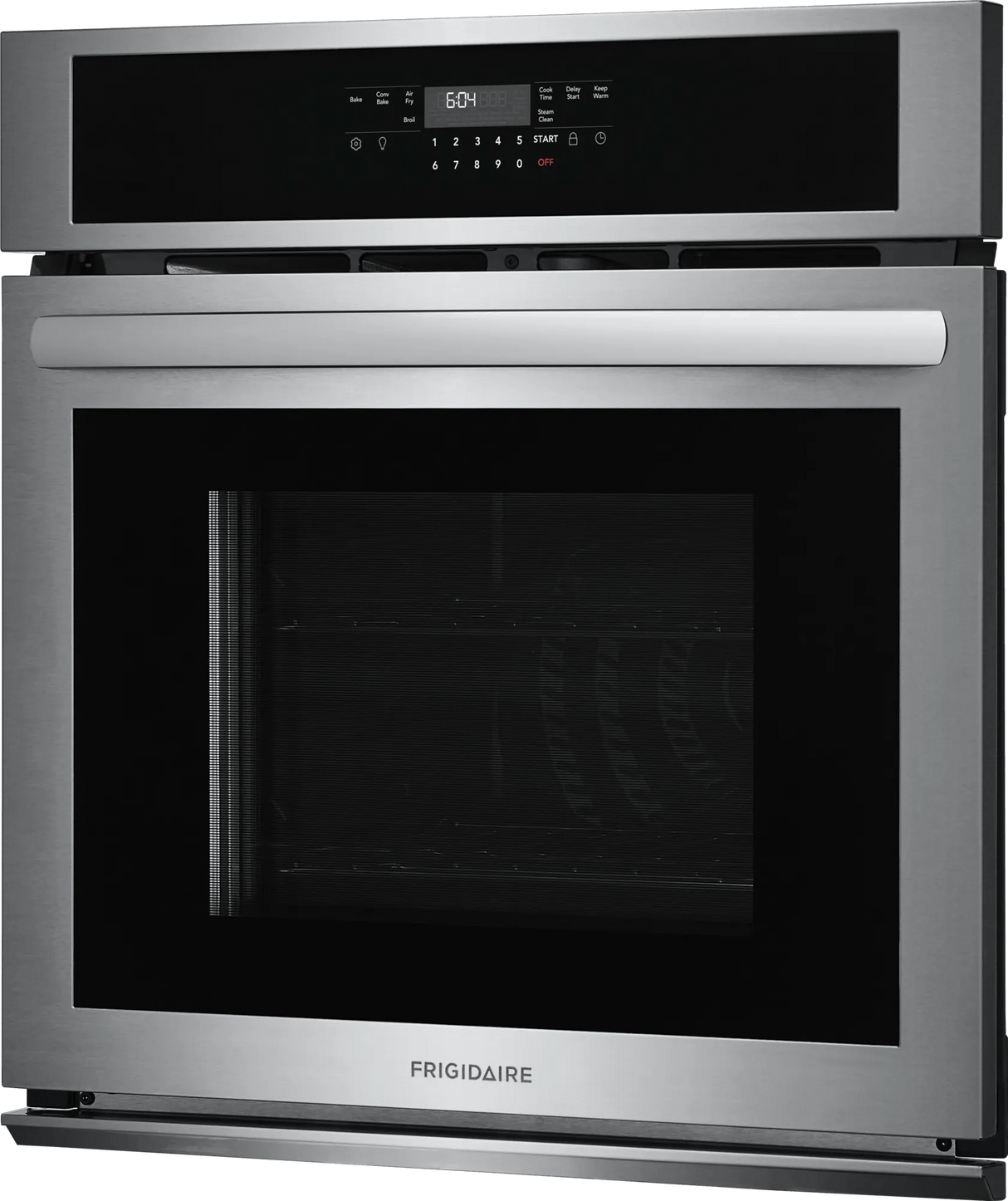 Frigidaire 27" Single Electric Wall Oven with Convection, Stainless Steel - FCWS2730AS