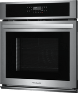 Frigidaire 27" Single Electric Wall Oven with Convection, Stainless Steel - FCWS2730AS