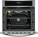 Frigidaire 27" Single Electric Wall Oven with Convection, Stainless Steel - FCWS2730AS