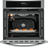 Frigidaire 27" Single Electric Wall Oven with Convection, Stainless Steel - FCWS2730AS