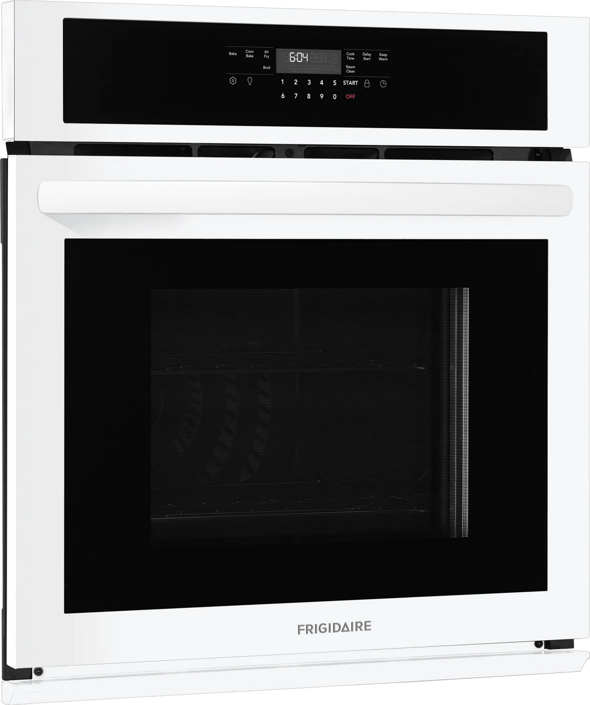 Frigidaire 27" Single Electric Wall Oven with Convection, White - FCWS2730AW